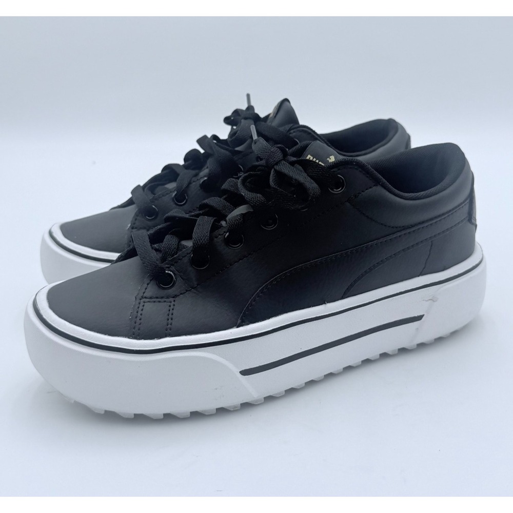 Size 8 - Puma Kaia Platform L Black White W